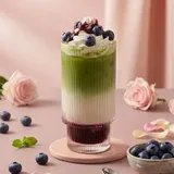 Blueberry Iced Matcha 300Gm