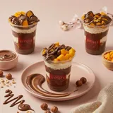 Nutella Mango Glass Dessert