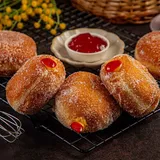 Custard Filled Bomboloni