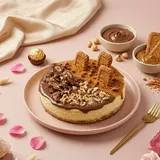 Newyork Nutella Ferrero & Biscoff Cheesecake