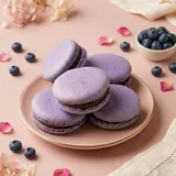Blueberry Macaroon
