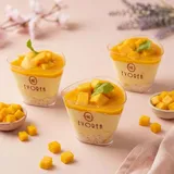 Mango Mousse Glass