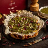 Pistachio Burnt Basque Cheesecake