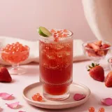 Strawberry Bubble Tea 300Ml