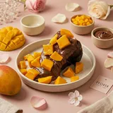San Sebastian Nutella Mango Cheesecake Pastry Eg 150gm