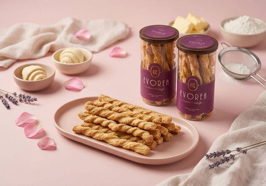 Croissant Straw 150Gm