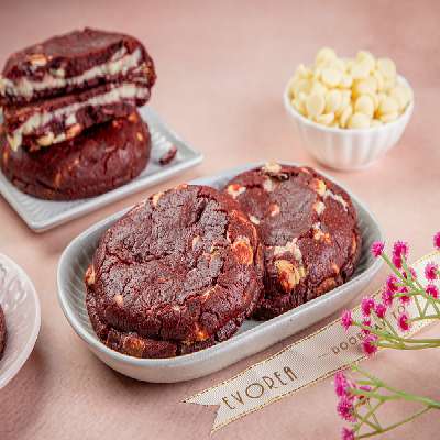 Red Velvet Cream Cheese Cookie (120Gm)
