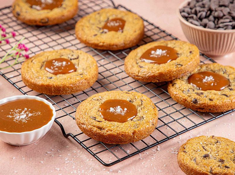 Caramel Sea-Salt Cookie 100Gm