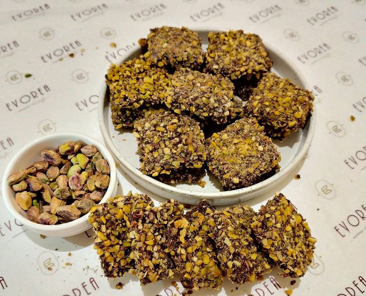 Pistachio Chocolate Brittle