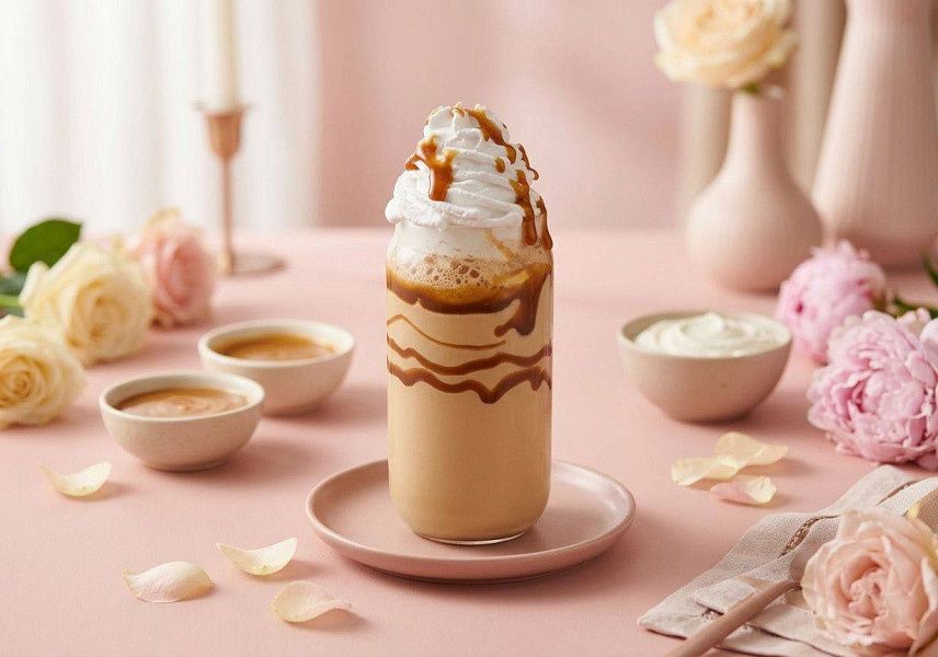 Caramel Indulgence Frappe 300Ml