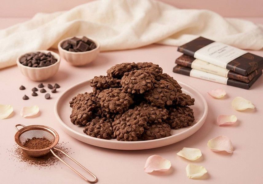 Choco Melting Moment Cookie 250Gm