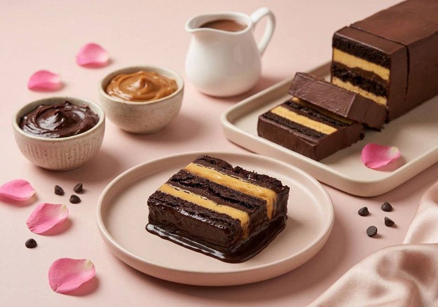 London's Viral Cake Slice