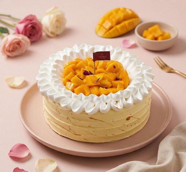 Classic Mango Cake