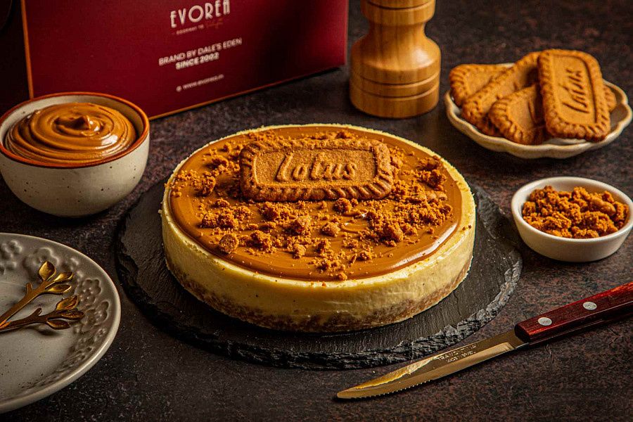 Baked Biscoff Cheesecake