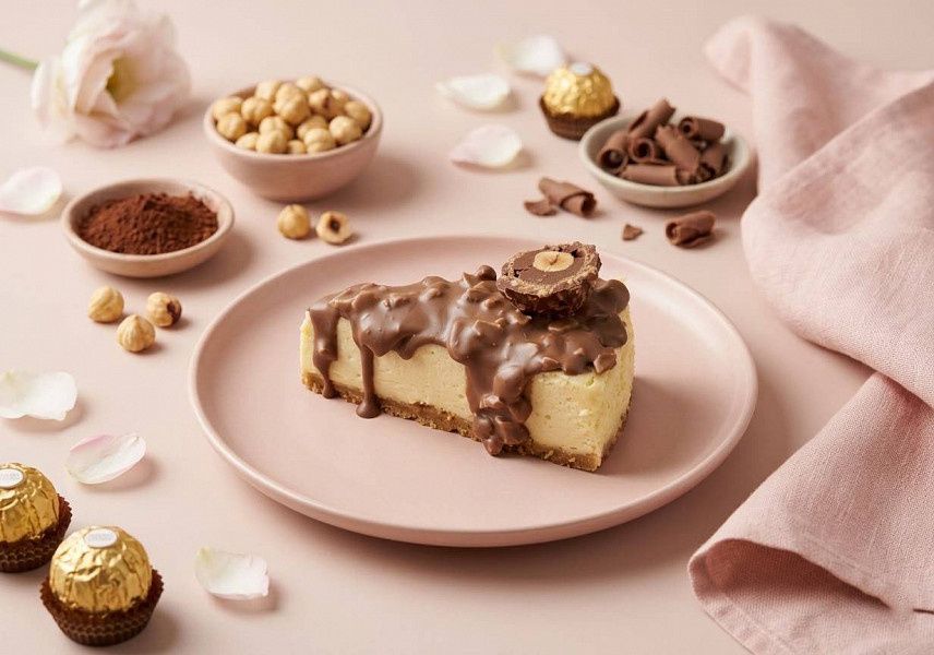 Newyork Ferrero Rocher Cheesecake Pastry