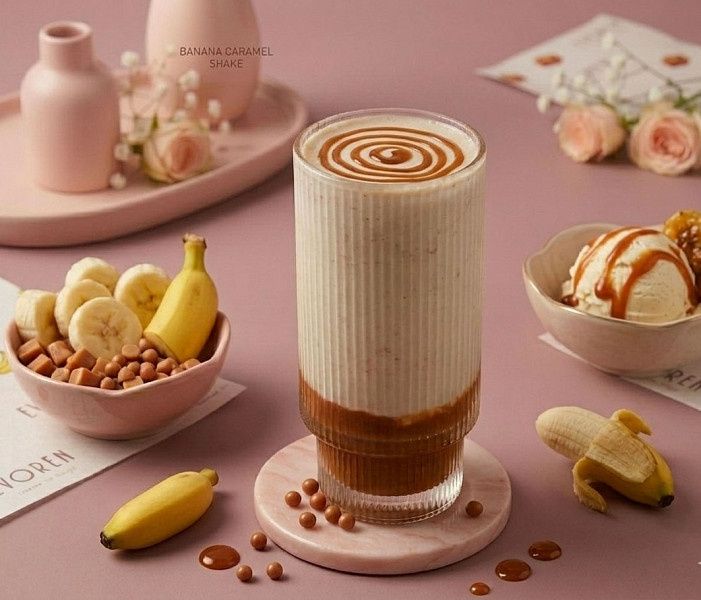 Banana Caramel Shake 300Ml