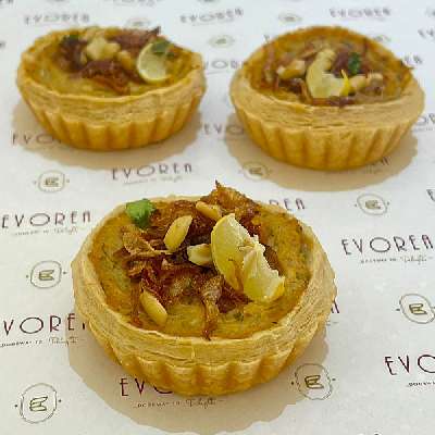 Chicken Haleem Puff