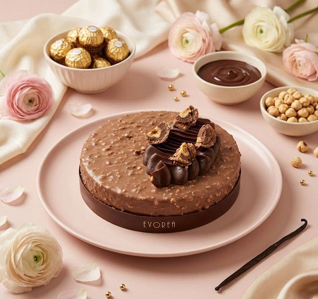 Ferrero Rocher Cake