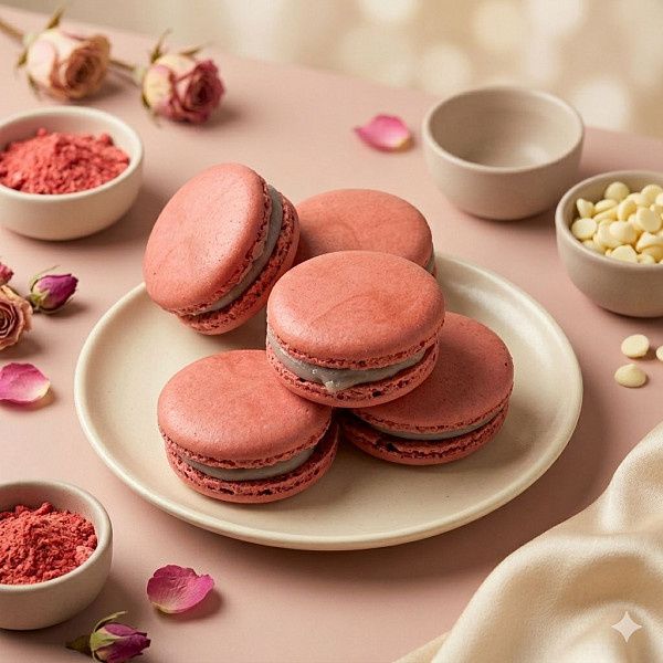 Strawberry Macaroon