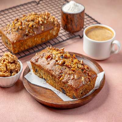 Banana Walnut Tea-Time Cake (300Gm)