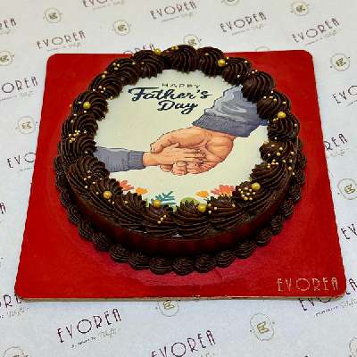 Father'S Day Dutch Truffle Cake (600Gm)