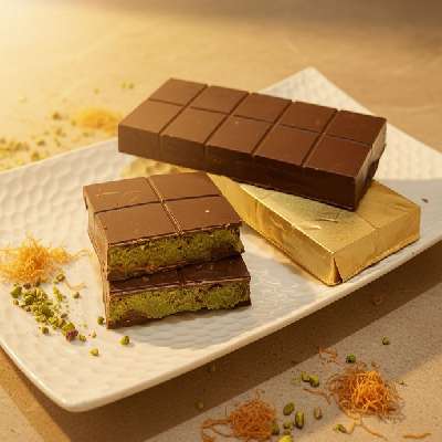 Dubai Kunafa Chocolate Bar 200Gm