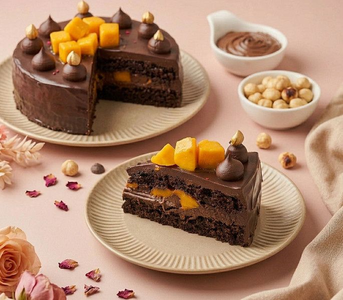Mango Nutella Pastry