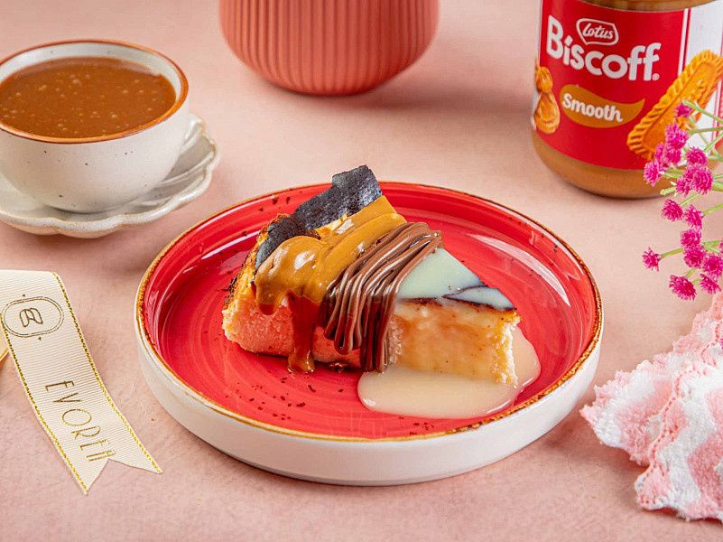 Loaded Burnt Basque Cheesecake Pastry