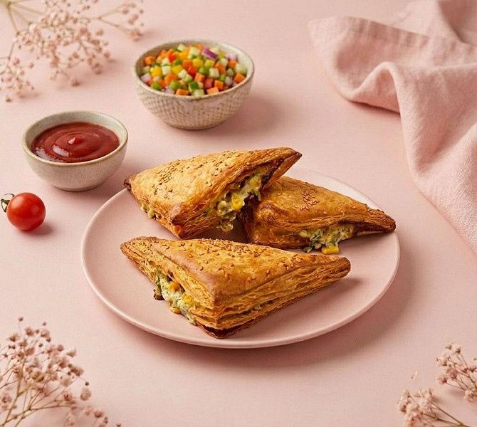 Creamy Veg Puff