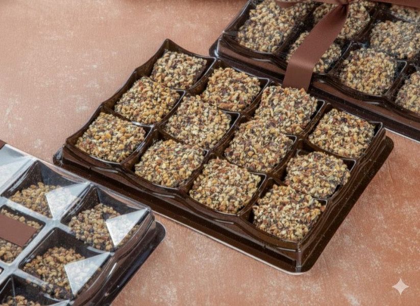 Almond Chocolate Brittle 12 Pcs