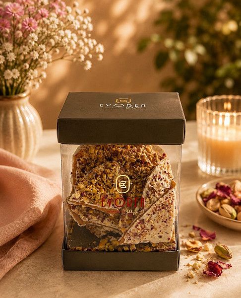 Pista Rose Petal Bark Pinata Box 150Gm