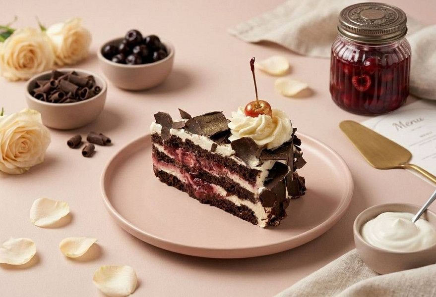 Traditional Black Forest Pastry