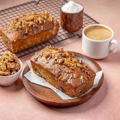 Banana Walnut Tea-Time Cake 300Gm