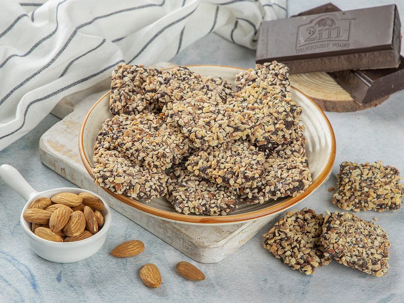 Almond Chocolate Brittle