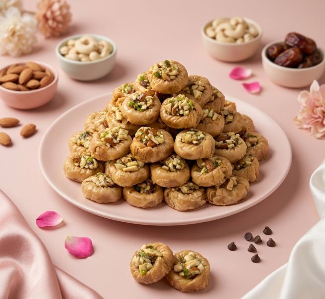 Mix Dry-Fruit Ring Baklava