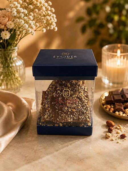 Hazelnut Sea Salt Bark Pinata Box