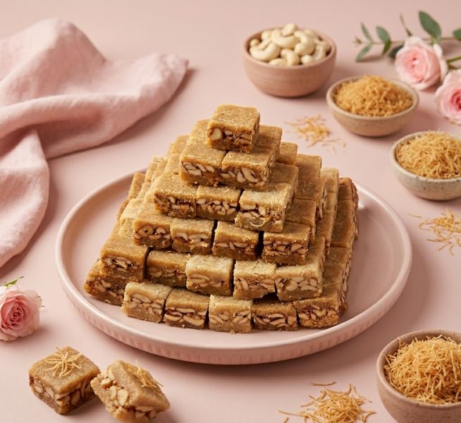Kaju Kunafa Baklava