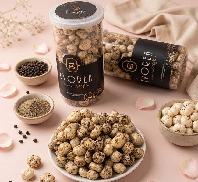 Black Pepper Makhana 80Gm