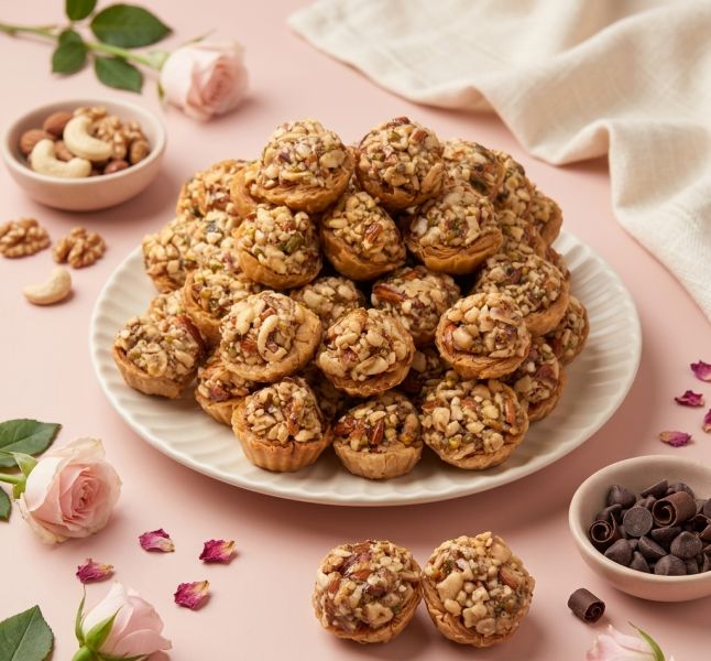 Mix Dry-Fruit Tart Baklava