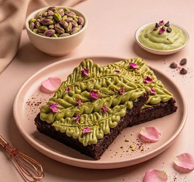 Pistachio Brownie