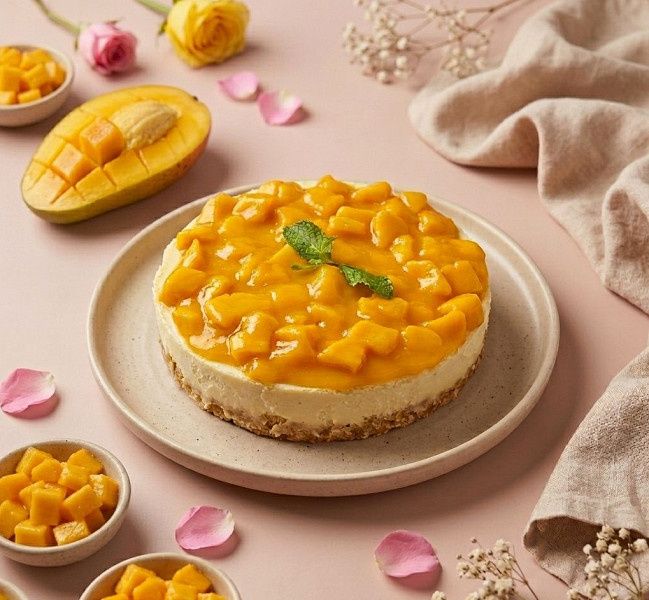 Newyork Mango Cheesecake