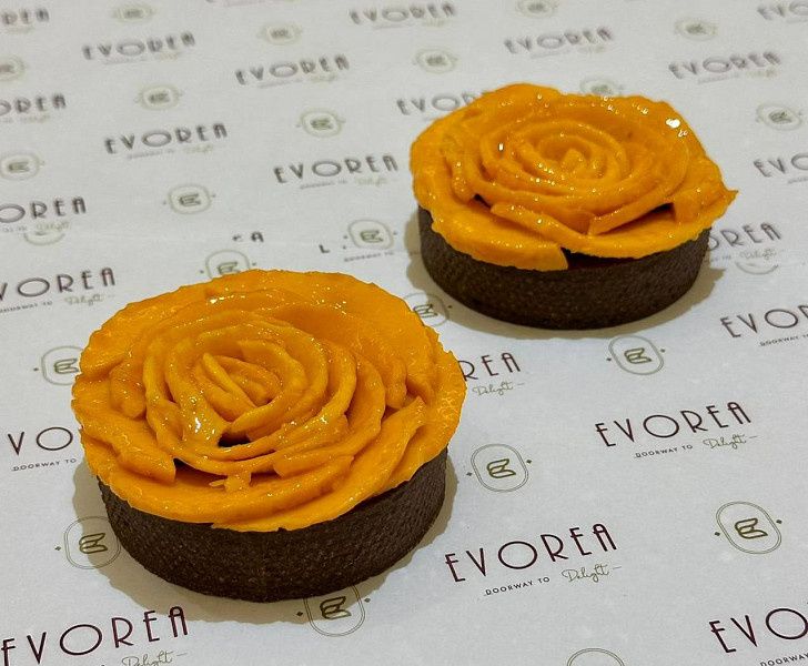 Mango Chocolate Tart
