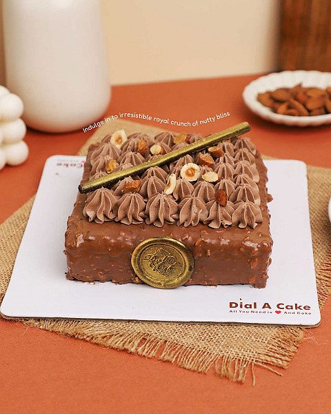 Belgian Almond Crackle Cake