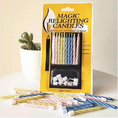 Magic Relighting Candles (Pack Of 10)