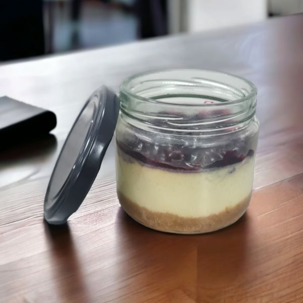 Blueberry Cheese Cake Jar