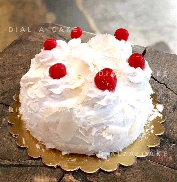 White Forest Cake (500 Gm)