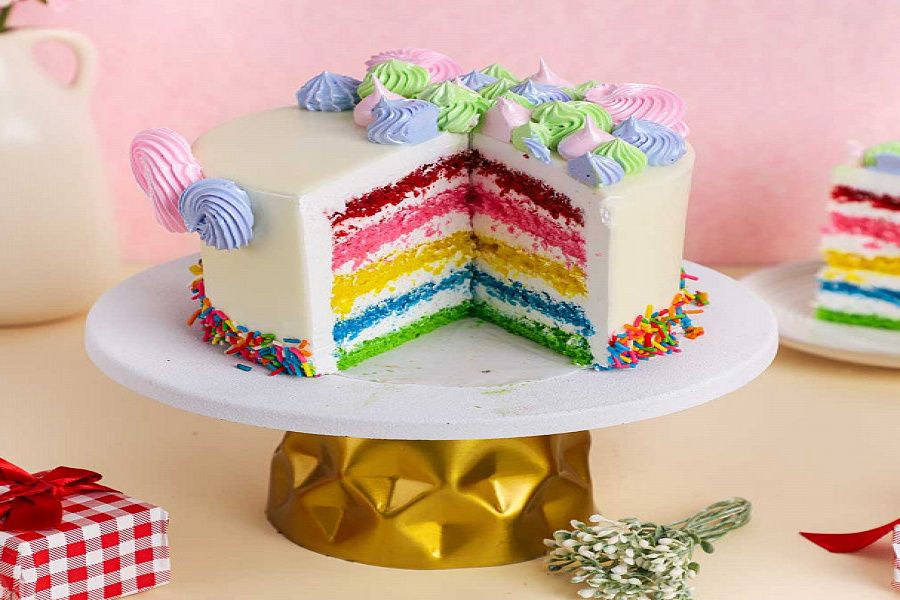 Rainbow Cake