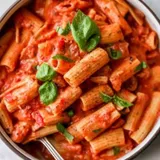 Red sauce pasta