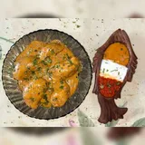 Chicken Creamy Sauce Momos