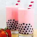 Strawberry boba